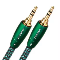 Cablu audio Jack 3.5 mm Male - Jack 3.5 mm Male AudioQuest Evergreen 0.6 m