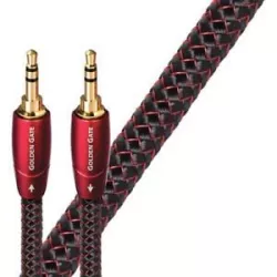 Cablu audio Jack 3.5 mm Male - Jack 3.5 mm Male AudioQuest Golden Gate 1 m