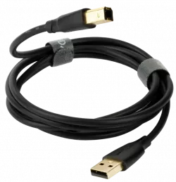 Cablu QED CONNECT USB A - USB B 0.75 m