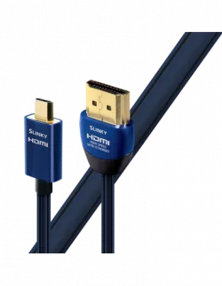 Cablu HDMI AudioQuest Slinky Micro to Standard 2 m