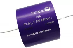Condensator film ClarityCap CSA47uH250Vdc| 47 µF | 3% | 250 V