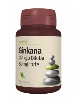 ALEVIA GINKANA GINKGO BILOBA 80MG 30CP