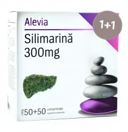 ALEVIA SILIMARINA 300 MG PROMO 50 + 50 CP