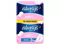 ALWAYS DUO PACK SENSITIVE NIGHT 14BUC