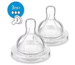 AVENT TETINA ANTICOLICI 3 ORIFICIIX2BUC