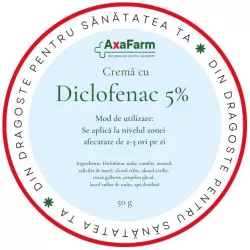 AXA DICLOFENAC 5% CREMA 50G