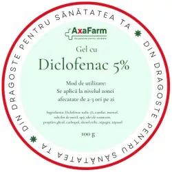 AXA DICLOFENAC 5% GEL 100G