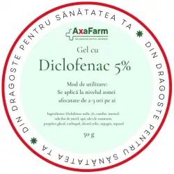 AXA DICLOFENAC 5% GEL 50G