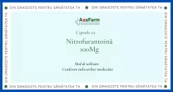 AXA NITROFURANTOINA CAPS