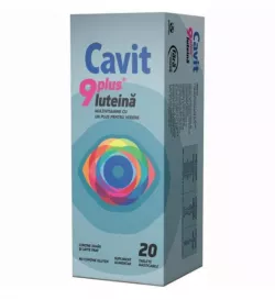 BIOFARM CAVIT 9 PLUS LUTEINA 20CP