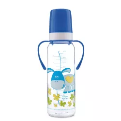 CANPOL BIBERON PLASTIC 250 ML  CU MANER11/845