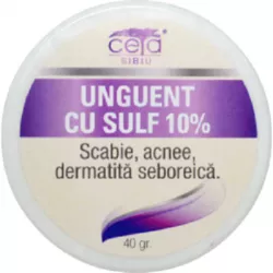 CETA UNGUENT CU SULF 10% 40G