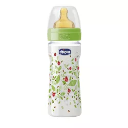 CHICCO BIBERON 250 ML UNISEX TETINA LATEX 2 LUNI +