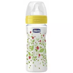 CHICCO PP BIBERON 250 ML UNISEX SILICON 2m+