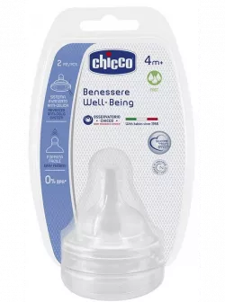 CHICCO TETINE SILICON X 2 BUC 4 LUNI +