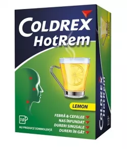 COLDREX LEMON x 10 PULB. PT. SUSP. ORALA FARA CONCENTRATIE GLAXOSMITHKLINE CONS