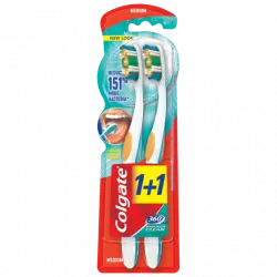COLGATE PERIUTA DE DINTI 360 MEDIUM 1+1