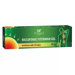 DICLOFENAC MK GEL x 1 GEL 1% FITERMAN PHARMA S R