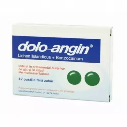 DOLO-ANGIN CIRESE FARA ZAHAR 24CP KLOSTERFRAU