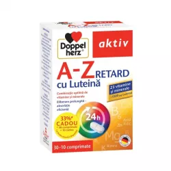 DOPPELHERZ AKTIV A-Z RETARD LUTEINA 30CP CADOU 10CP