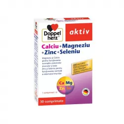 DOPPELHERZ AKTIV CA+MG+ZN+SE X 30+10 TB GRATIS