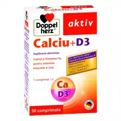 DOPPELHERZ AKTIV CALCIU + D3 30TB+10TB