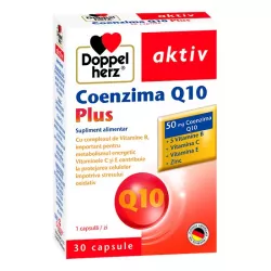 DOPPELHERZ AKTIV COENZIMA Q10 PLUS 30 CP