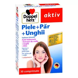 DOPPELHERZ AKTIV PIELE PAR UNGHII 30CP