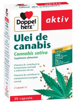 DOPPELHERZ AKTIV ULEI DE CANABIS 30CPS
