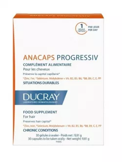 DUCRAY ANACAPS PROGRESSIV 30 CPS