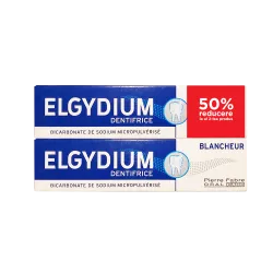 ELGYDIUM PROMO PASTA DINTI ALBIRE 75ML + 50% RED LA AL DOILEA PRODUS