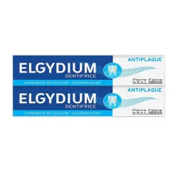 ELGYDIUM PROMO PASTA DINTI ANTIPLACA 75ML + 70% RED LA AL DOILEA PRODUS