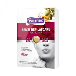 FARMEC BENZI DEPILATOARE FATA ARGAN 10 BUC