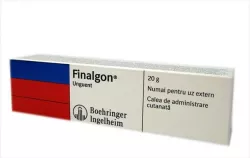 FINALGON 4 mg/25 mg/g x 1 UNGUENT 4mg/25mg/g SANOFI ROMANIA S R L