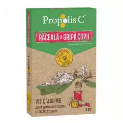 FITERMAN PROPOLIS C RACEALA SI GRIPA KIDS 8PL