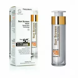 FREZYDERM SUNSCREEN VELVET FACE CREAM SPF 50+