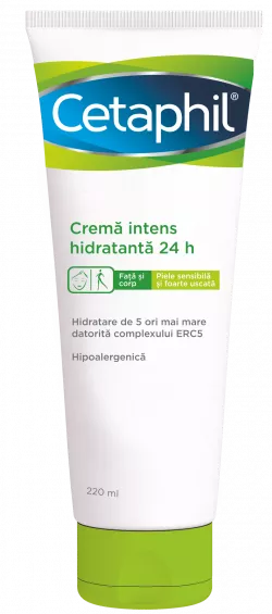 GALDERMA CETAPHIL CREMA INTENS HIDRATANTA 24h 220ML