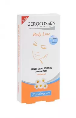 GEROCOSSEN BENZI DEPILATOARE FATA CU MUSETEL 20 BUC
