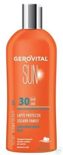 GEROVITAL SUN LAPTE PROTECTIE SOLARA FAMILY SPF 30 300ML