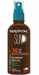 GEROVITAL SUN ULEI BRONZANT PENTRU PLAJA SPF10 150ML