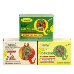 HOFIGAL COENZIMA Q10 IN ULEI CATINA 30MG 40CAPS MOI