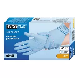 HYGOSTAR MANUSI EXAMINARE NITRIL NEPUDRATE S 100 BUC