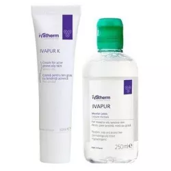 IVATHERM PACHET IVAPUR K + IVAPUR LOTIUNE MICELARA 250 ML