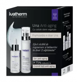 IVATHERM PACHET UNA ANTI-ANGING-SER ANTI-AGING 30ML PLUS CREMA FATA ANTI-AGING 50 ML CADOU