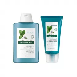 KLORANE PROMO SAMPON MENTA 200ML + 50% REDUCERE la KLORANE BALSAM MENTA 150ML