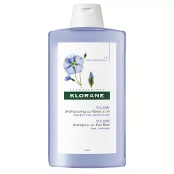KLORANE SAMPON CU FIBRA DE IN VOLUM PENTRU PAR FIN SI MOALE 400ML