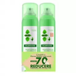 KLORANE SAMPON USCAT EXTRACT DE URZICA 150ML + KLORANE SAMPON USCAT URZICA NUANTATOR 150 ML -70%