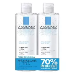 LA ROCHE POSAY PROMO APA MICELARA ULTRA-PIELE SENSIBILA 400+400ML( 70%REDUCERE LA AL DOILEA PRODUS)