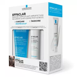 LA ROCHE POSAY PROMO EFFACLAR GEL SPUMANT 200ML + EFFACLAR DUO+ 40ML