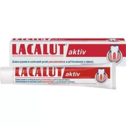LACALUT AKTIV WHITENING PASTA DE DINTI PROTECTIE SI  ALBIRE 75ML